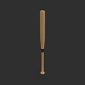 Wooden Baseball Bat As Self Defense Weapon With Classic Design And Solid Grip