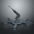 laser tower turret turntable sci-fi tower defense game tower defense sci-fi turret game turret game turret 3d model