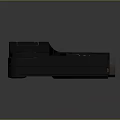 Modern game console Nintendo game console 3d model