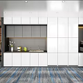 modern public office area public office area 3d model