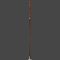Traditional Ancient Spear Weapon With Wooden Shaft And Sharp Metal Head