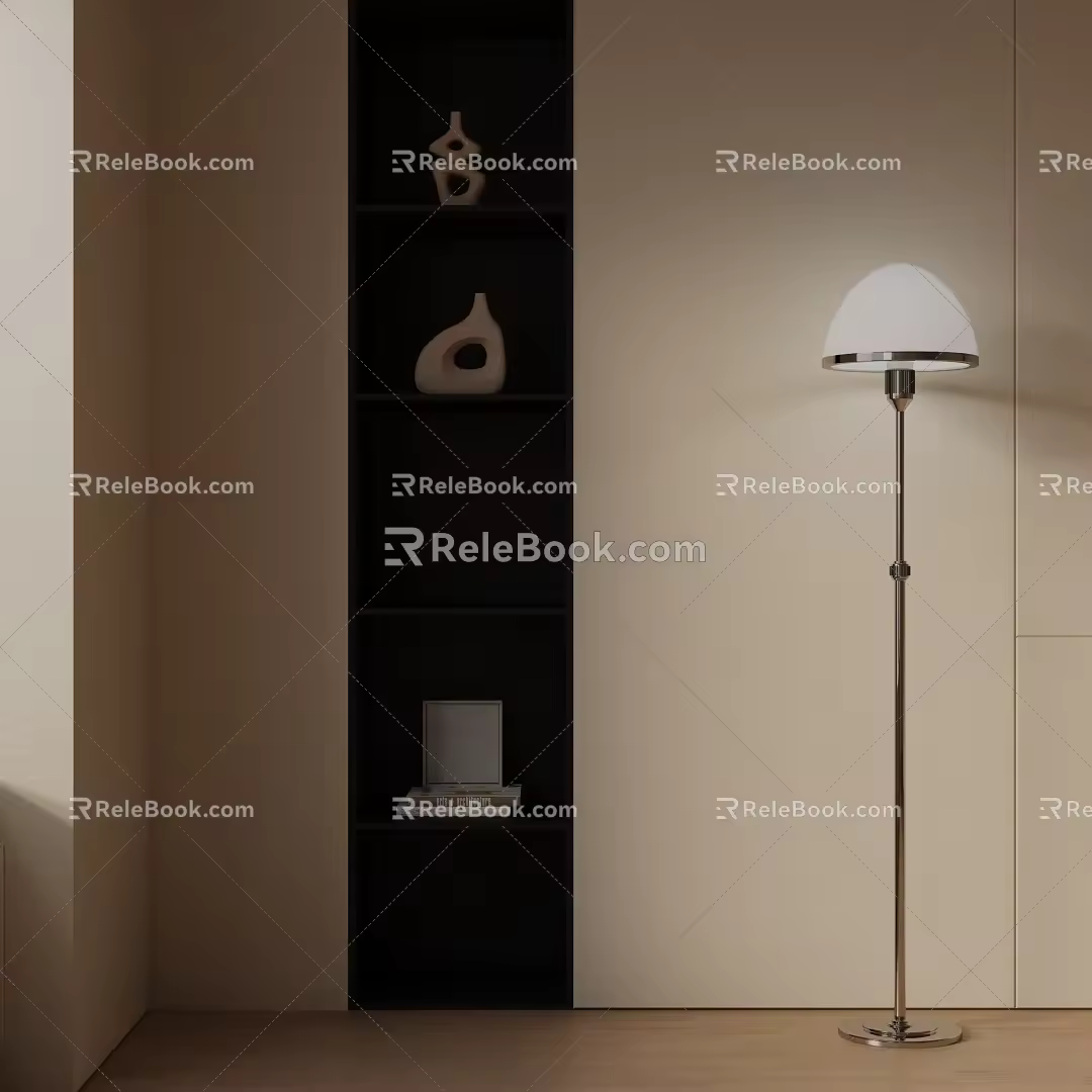 Modern floor lamp 3d model