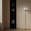 Modern floor lamp 3d model
