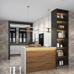 Modern Kitchen 3d model