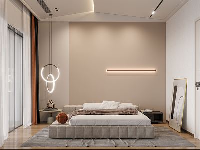 Modern Bedroom 3d model