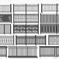 Various Metal Fence Styles And Designs For Home Garden Decoration