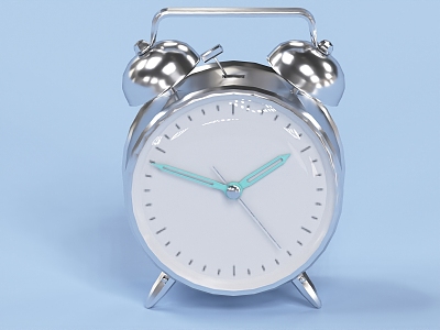 Alarm clock ornaments 3d model