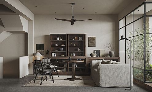 The Silent Living Room 3d model