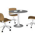 Modern Leisure Tables and Chairs Negotiation Tables and Chairs Round Tables and Chairs Office Tables and Chairs 3d model