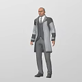 Digital Man Real Figure Foreigner Man Figure Adult Man High Precision 3d model
