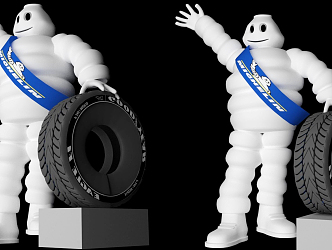 Hyundai Tire Podium 3d model