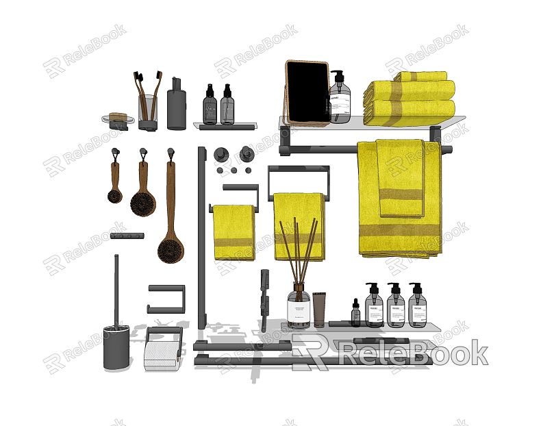 Modern Bathroom Small Bathroom Accessories model