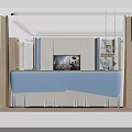 Modern Luxury Hotel Guest Room With Comfortable King Bed And Cozy Leisure Sitting Area