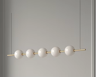 Modern chandelier 3d model