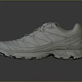 White Athletic Shoes With Colorful Accent Laces And Stylish Durable Sole Design