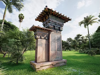Chinese Han Que Gao Yi Que 3d model