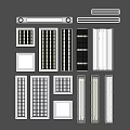 Various Styles LED Grille Lights With Modern Design For Office Commercial Ceiling Lighting