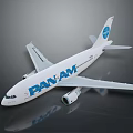 Pan Am Aircraft Model Showcasing Aerospace History And Space Exploration