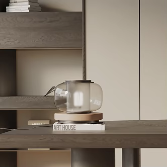 Modern table lamp 3d model