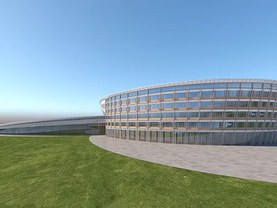 Museum of Modern Museum Architecture 3d model