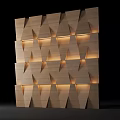 Modern background wall Internet celebrity background wall modeling background wall TV background wall decoration background wall 3d model