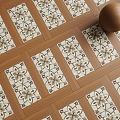 French Retro Floor Tile Tile Middle Wood Floor 3d model