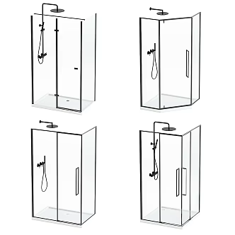 Modern Shower Room Shower 3d model