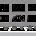 Modern Induction Cooker Induction Cooker Induction Cooker 3d model