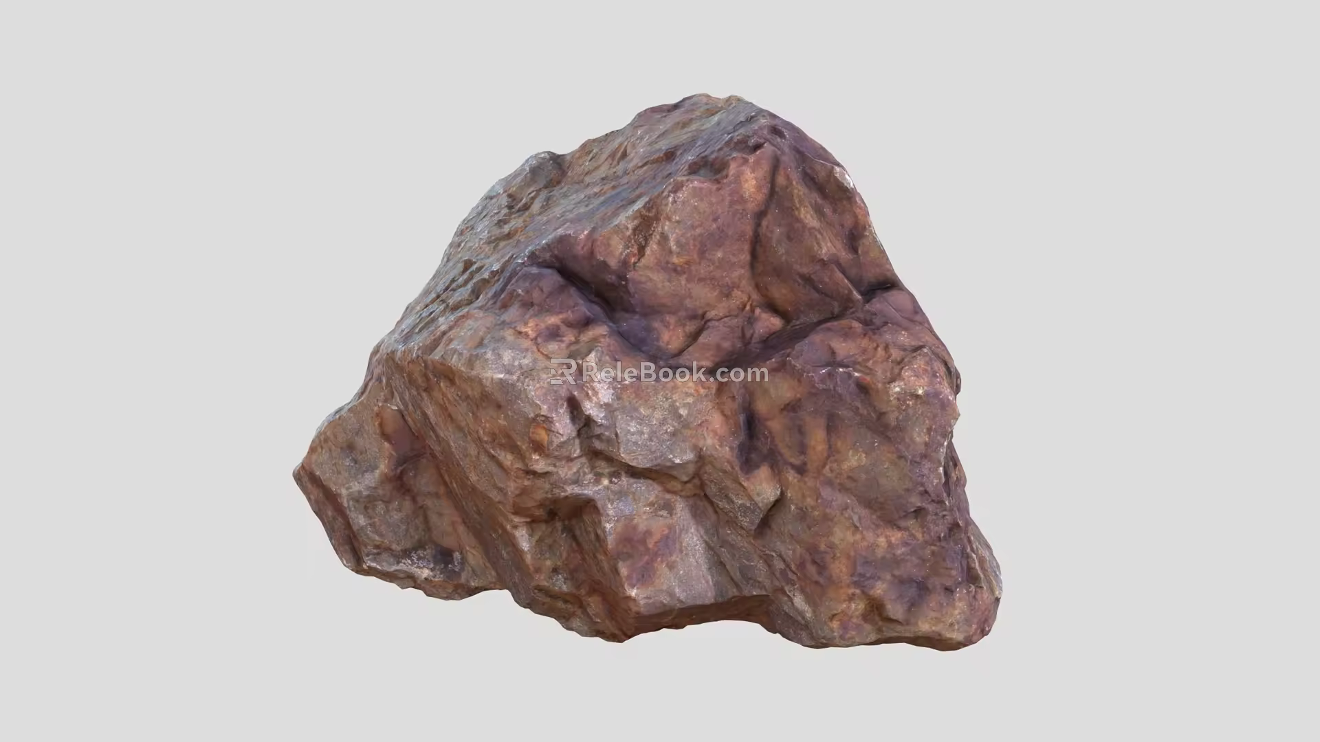 Stone 9 Rock Stone Block Boulder Reef 3d model