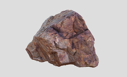 Stone 9 Rock Stone Block Boulder Reef 3d model