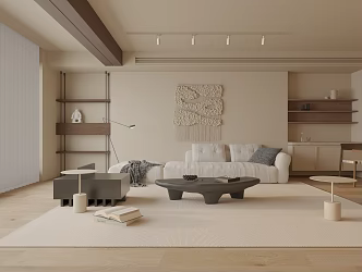 The Silent Living Room 3d model