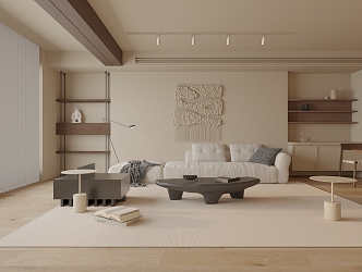 The Silent Living Room 3d model