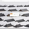 Traditional Roof Components Showcasing Various Architectural Styles And Design Details