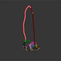 Modern Household Vacuum Cleaner With Long Handle And Flexible Hose For Efficient Cleaning