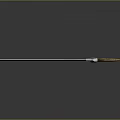 Elegant Handcrafted Traditional Weapon With Silver Blade And Wooden Handle Design