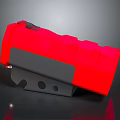 Red And Black Daily Living Essential With Compact Design For Home Use