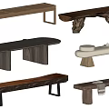 Shoe Changing Stool 3d model