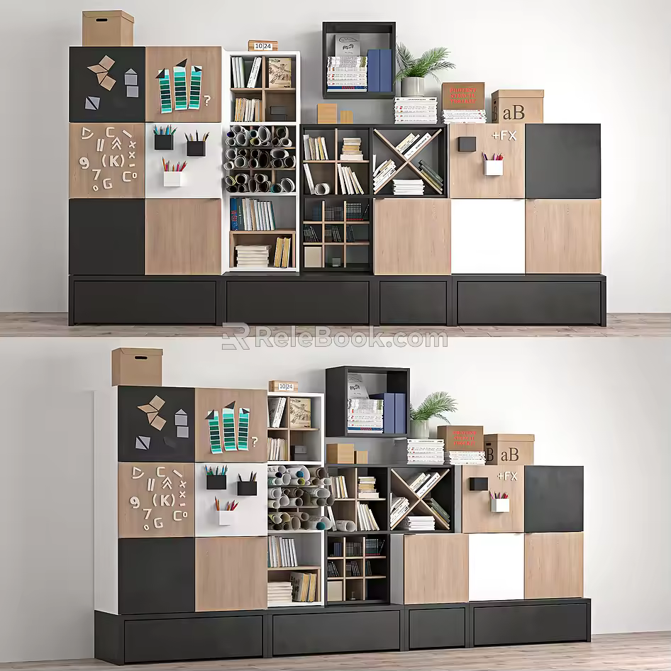 Bookcase 3d model