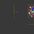 Space Themed Cosmic Playground With Purple Planets Alien Character Slide Orbit And Glowing Towers