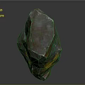 Natural Irregular Stone With Brown Gray And Yellow Veins For Decoration