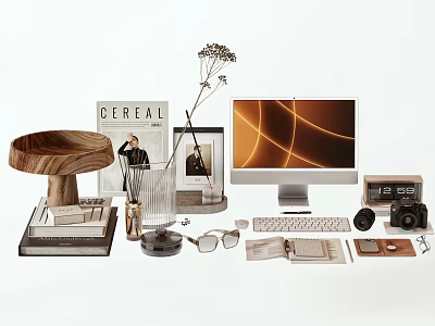 Modern Office Supplies 3d model