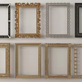 picture frame picture frame picture frame classical picture frame classical picture frame 3d model