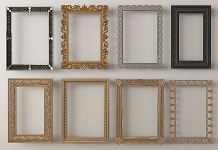 picture frame picture frame picture frame classical picture frame classical picture frame 3d model