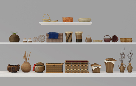 Storage Basket 3d model