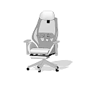 Modern Ergonomic Office Chair With Breathable Mesh Back Adjustable Lumbar Support And Swivel Base