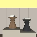 Simple Side Table 3d model