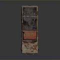 Rusty Old Pickup Truck With Weathered Exterior And Empty Bed 3D Rendering