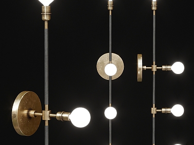 metal wall lamp model