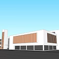 Modern Kindergarten Architecture School Architecture Primary School Architecture Education Architecture 3d model