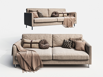 Modern double sofa model